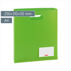 Heftbox FACT!pp | A4, Füllhöhe: 50 mm, kiwi