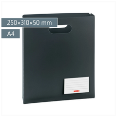 Heftbox FACT!pp | A4, Füllhöhe: 50 mm, onyx