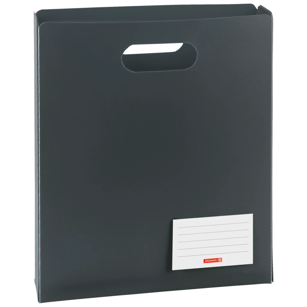 Heftbox FACT!pp | A4, Füllhöhe: 50 mm, onyx