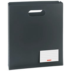 Heftbox FACT!pp | A4, Füllhöhe: 50 mm, onyx