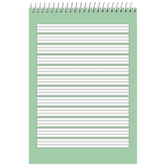 Schulblock | A5, Lineatur 2, 40 Blatt, sortiert