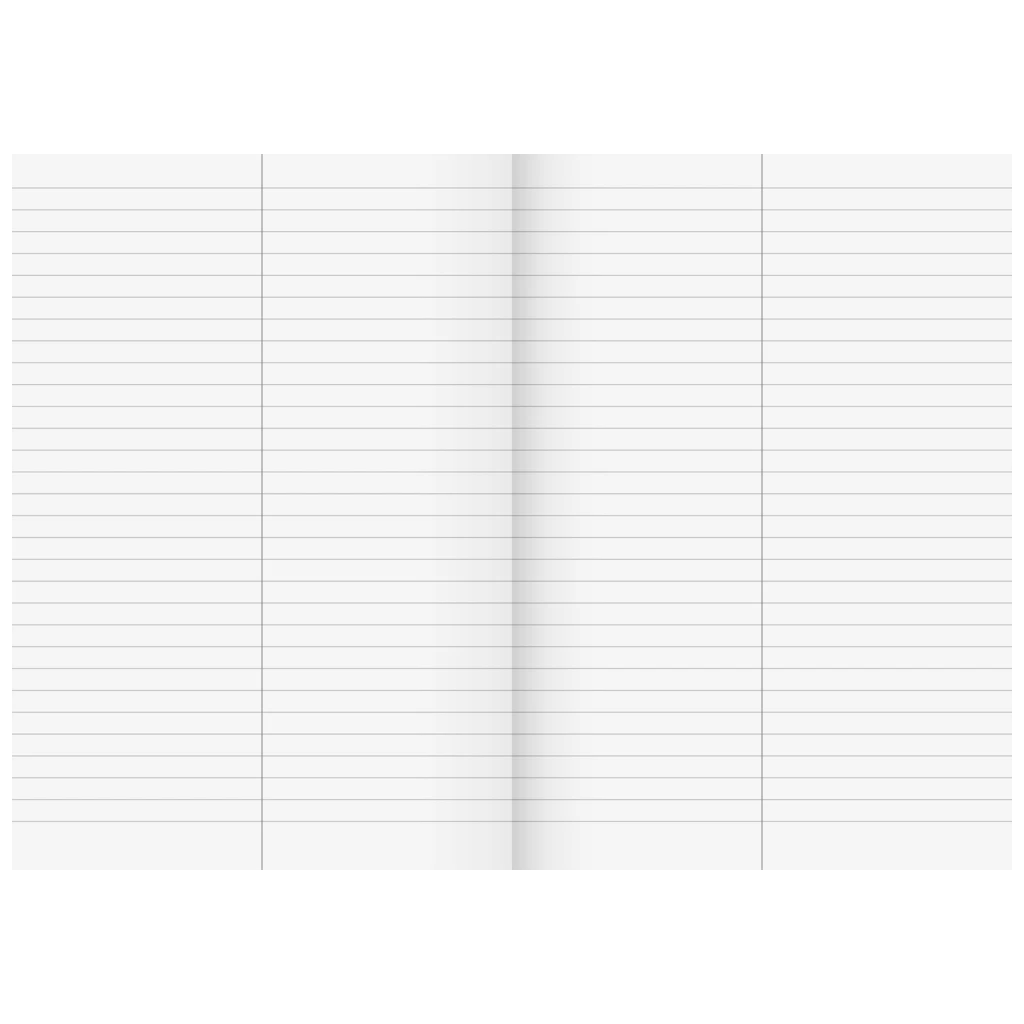 Vokabelheft Recycling | A4, Lineatur 53, 32 Blatt, grün/grau