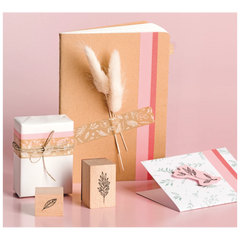 Heft Pimp it up! | A5, kariert, 32 Blatt, braun