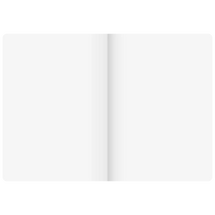 Notizbuch Premium FACT!plus Kladde | A4, unliniert, Gummizugverschluss, braun