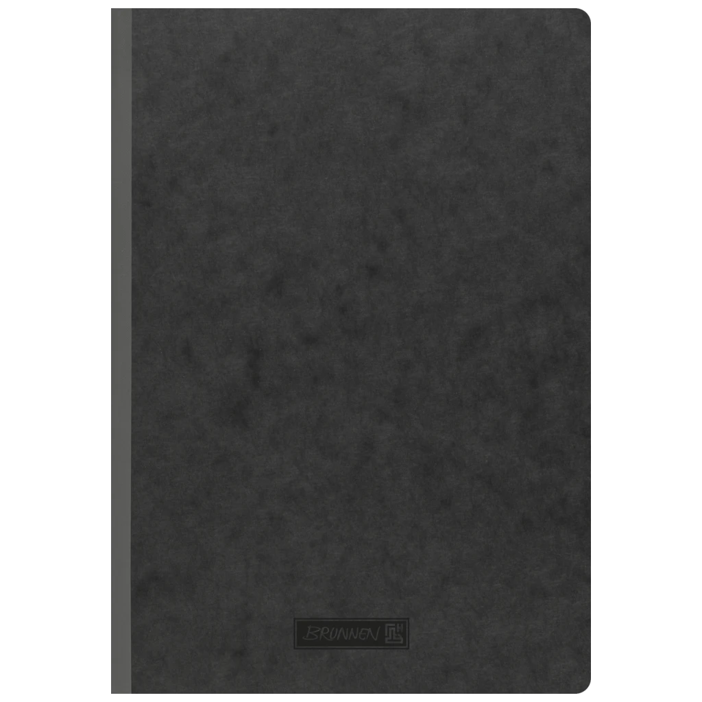 Notizbuch Premium FACT!plus Kladde | A4, unliniert, schwarz