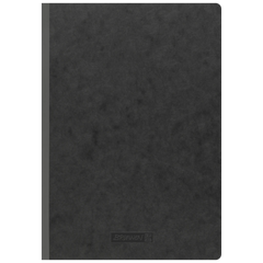 Notizbuch Premium FACT!plus Kladde | A4, unliniert, schwarz