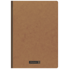 Notizbuch Premium FACT!plus Kladde | A4, liniert, braun