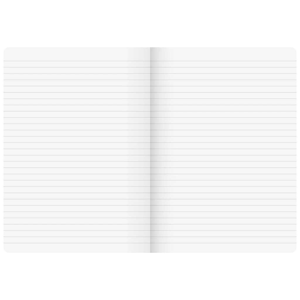 Notizbuch Premium FACT!plus Kladde | A4, liniert, schwarz