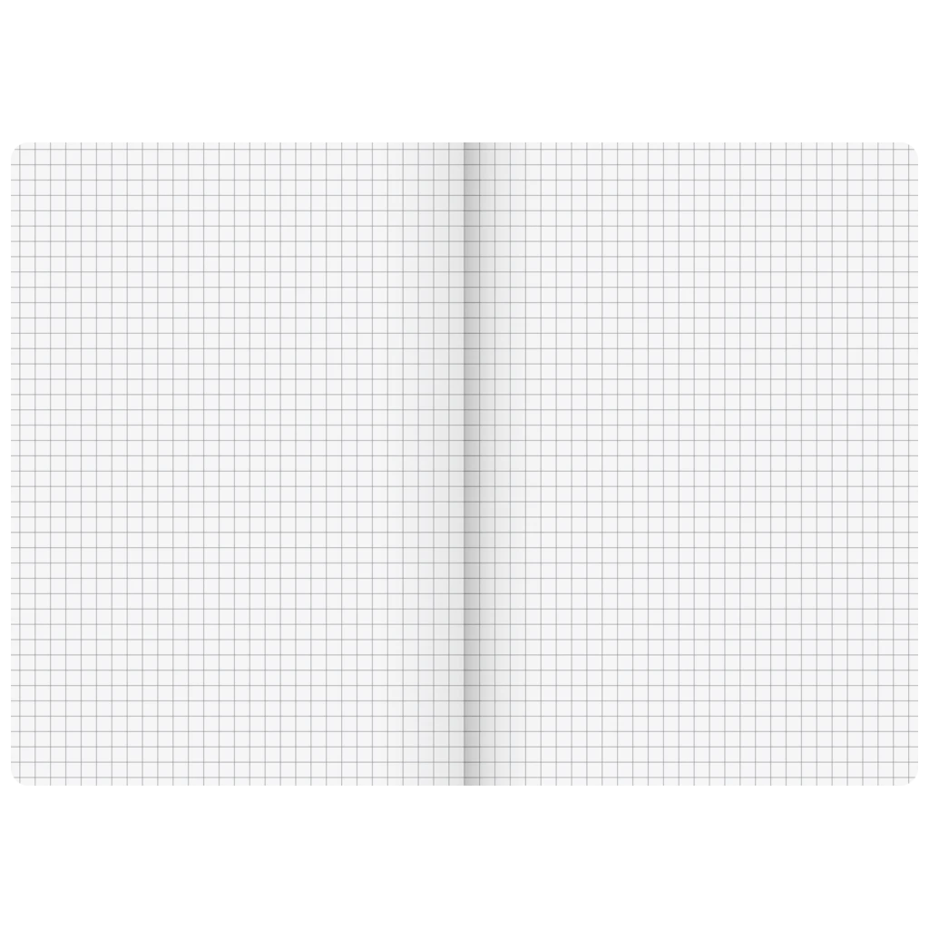 Heft Premium FACT!plus | A5, kariert, 40 Blatt, braun