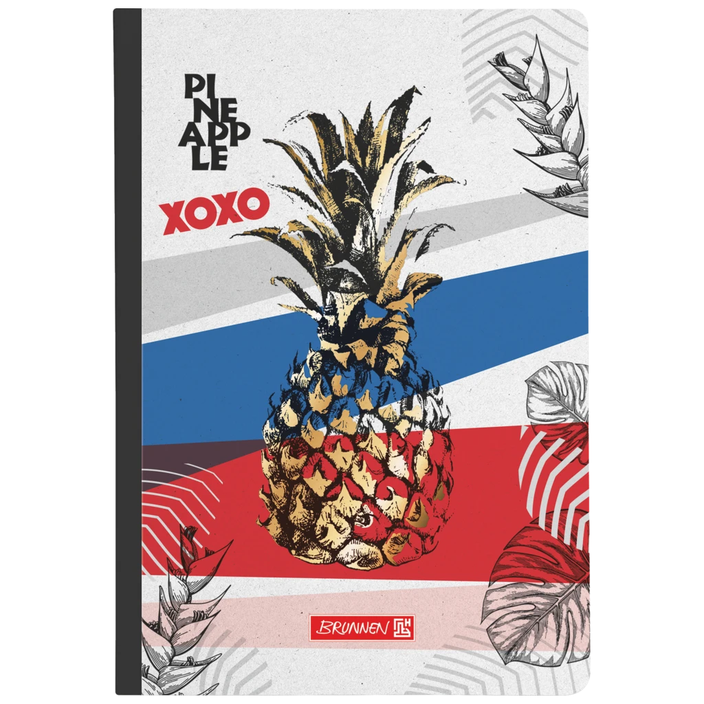 Notizbuch Premium Pineapple Kladde | A5, punktiert