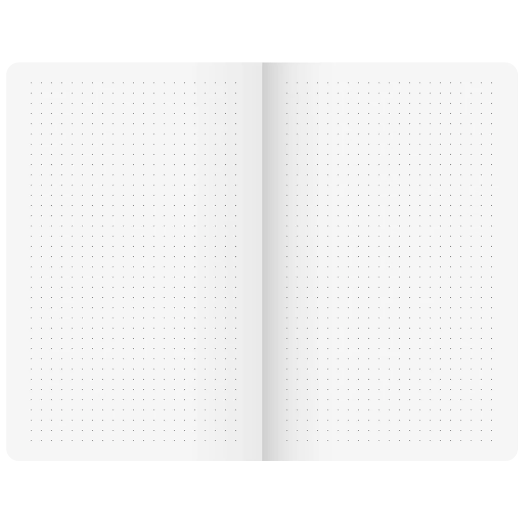 Notizbuch Premium Pineapple Kladde | A5, punktiert