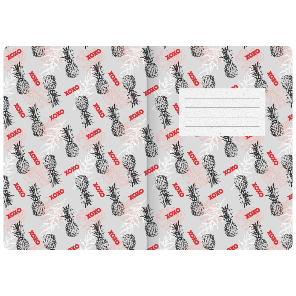 Notizbuch Premium Pineapple Kladde | A5, punktiert