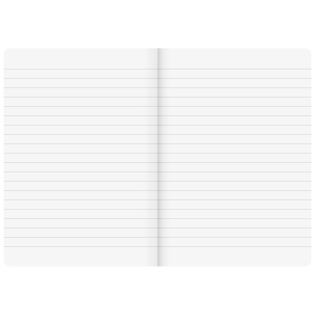 Notizbuch Premium FACT!plus Kladde | A5, liniert, schwarz