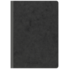 Notizbuch Premium FACT!plus Kladde | A5, liniert, schwarz