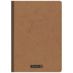 Notizbuch Premium FACT!plus Kladde | A5, kariert, braun