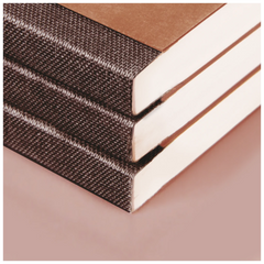 Notizbuch Premium FACT!plus Kladde | A5, kariert, braun