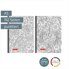 Notizbuch Premium ZENart Kladde | A5, punktiert, sortiert