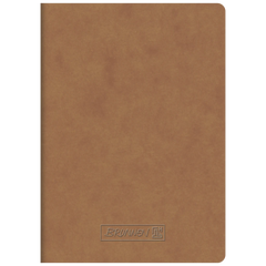 Heft Premium FACT!plus | A6, liniert, 40 Blatt, braun