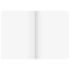 Notizbuch Premium FACT!plus Kladde | A6, unliniert, Gummizugverschluss, schwarz