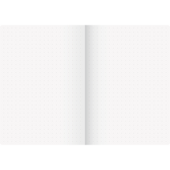 Notizbuch Kladde Premium FACT!plus, A6, 96 Blatt / 192 Seiten, punktiert, schwarz