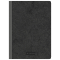 Notizbuch Premium FACT!plus Kladde | A6, unliniert, schwarz