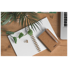 Notizbuch Premium FACT!plus Kladde | A6, liniert, braun