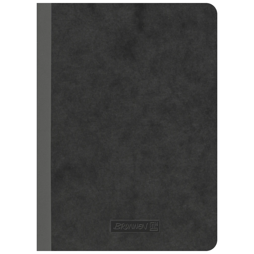 Notizbuch Premium FACT!plus Kladde | A6, kariert, schwarz