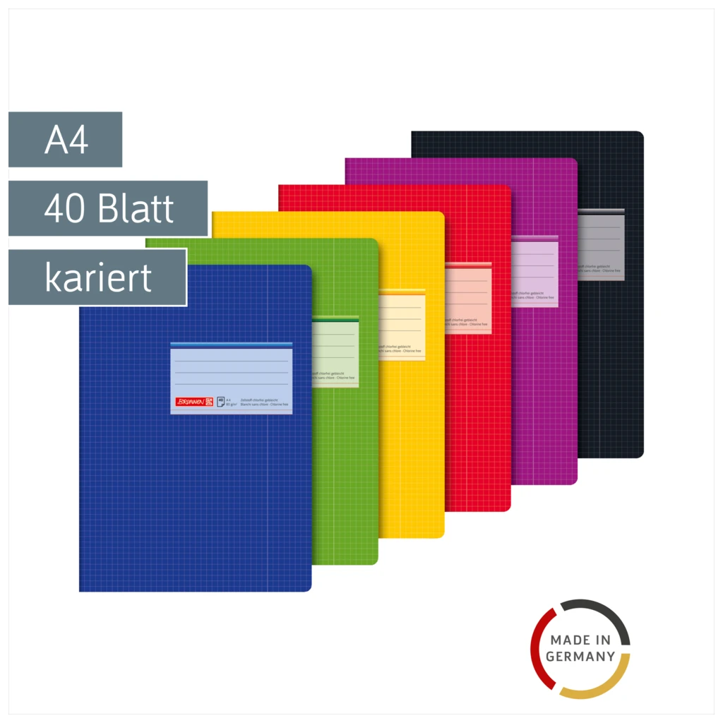 Diarien | A4, Lineatur 26, 40 Blatt, sortiert