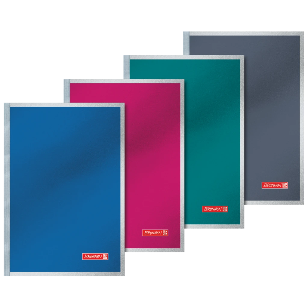 Notizbuch Premium Metallic | A5, kariert, sortiert