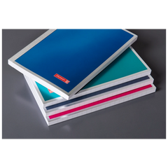 Notizbuch Premium Metallic | A5, kariert, sortiert