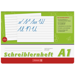 Schreiblernheft | A4 quer, Lineatur A1, 16 Blatt