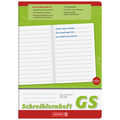 Schreiblernheft | A4, Lineatur GS, 16 Blatt, grün