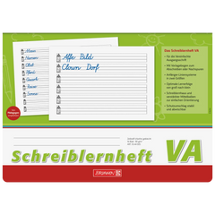 Schreiblernheft | A4 quer, Lineatur VA, 16 Blatt