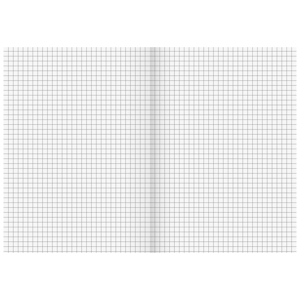 Schulheft Recycling | A4, Lineatur 7, 16 Blatt, grün/grau