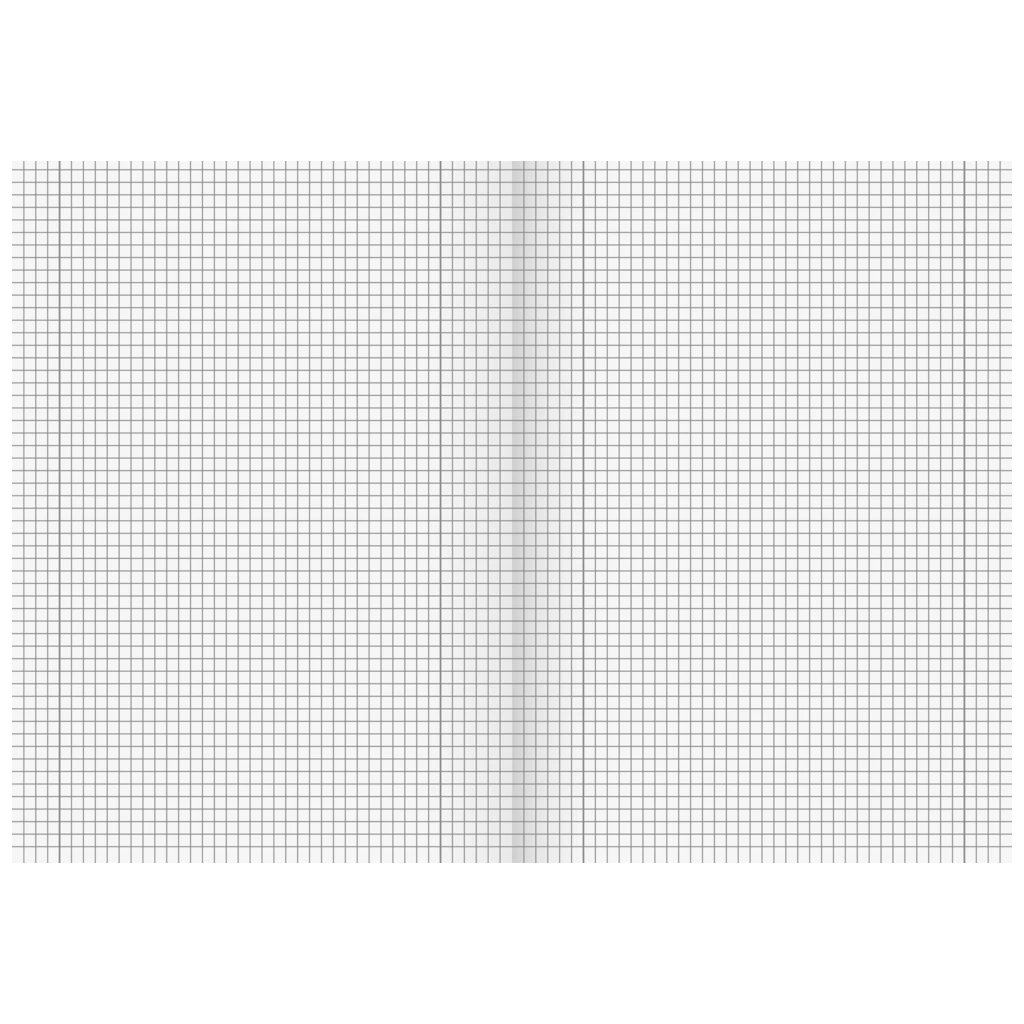 Schulheft Recycling | A4, Lineatur 28, 16 Blatt, grün/grau