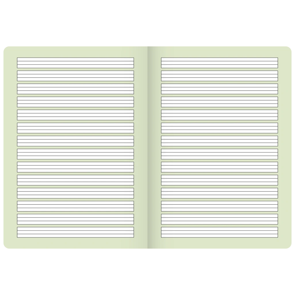 Schulheft Premium Vivendi | A4, Lineatur 1, 16 Blatt, orange