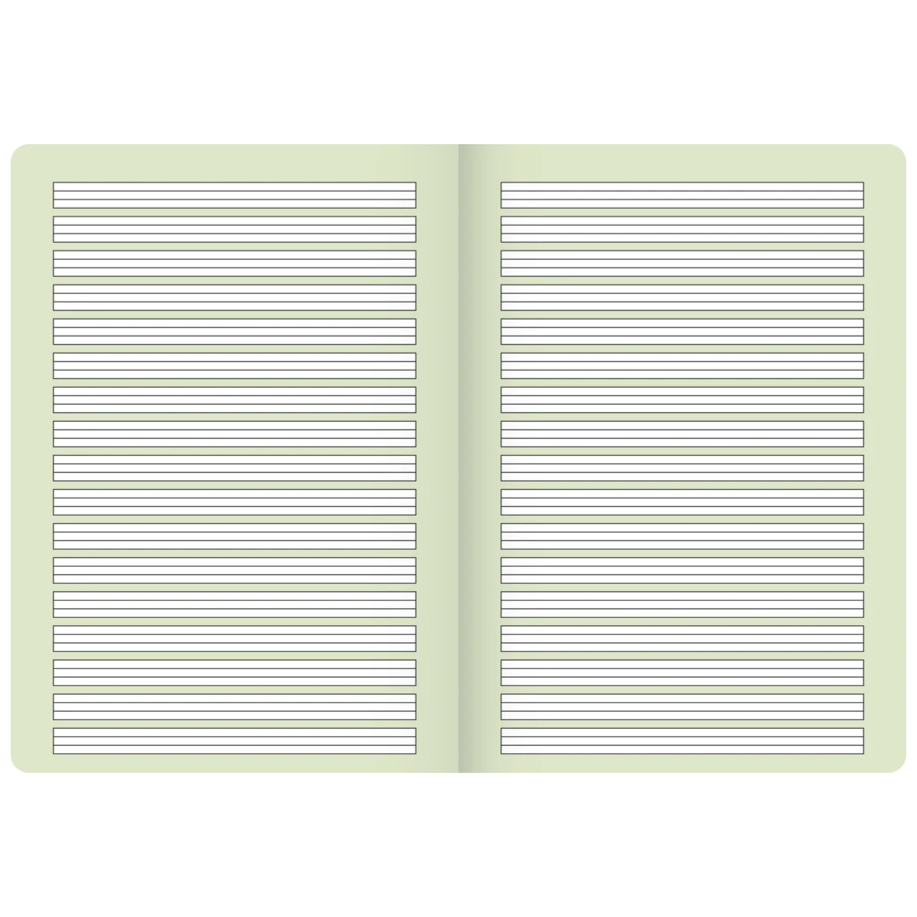 Schulheft Premium Vivendi | A4, Lineatur 2, 16 Blatt, orange