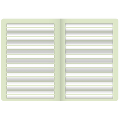 Schulheft Premium Vivendi | A4, Lineatur 2, 16 Blatt, orange