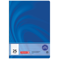 Schulheft Premium Vivendi | A4, Lineatur 25, 16 Blatt, blau