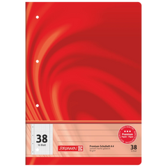Schulheft Premium Vivendi | A4, Lineatur 38, 16 Blatt, rot