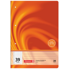 Schulheft Premium Vivendi | A4, Lineatur 39, 16 Blatt, orange