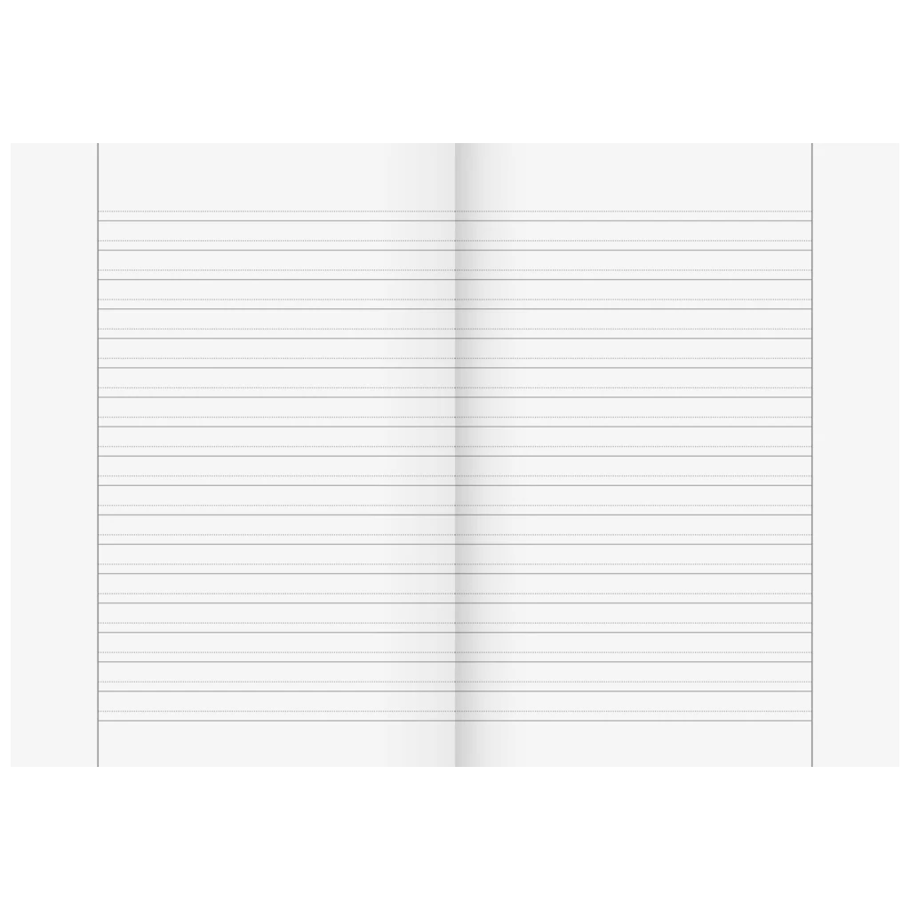 Schulhefte | A4, Lineatur dm, 16 Blatt, mehrfarbig, 10 Stück