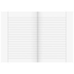 Schulhefte | A4, Lineatur dm, 16 Blatt, mehrfarbig, 10 Stück