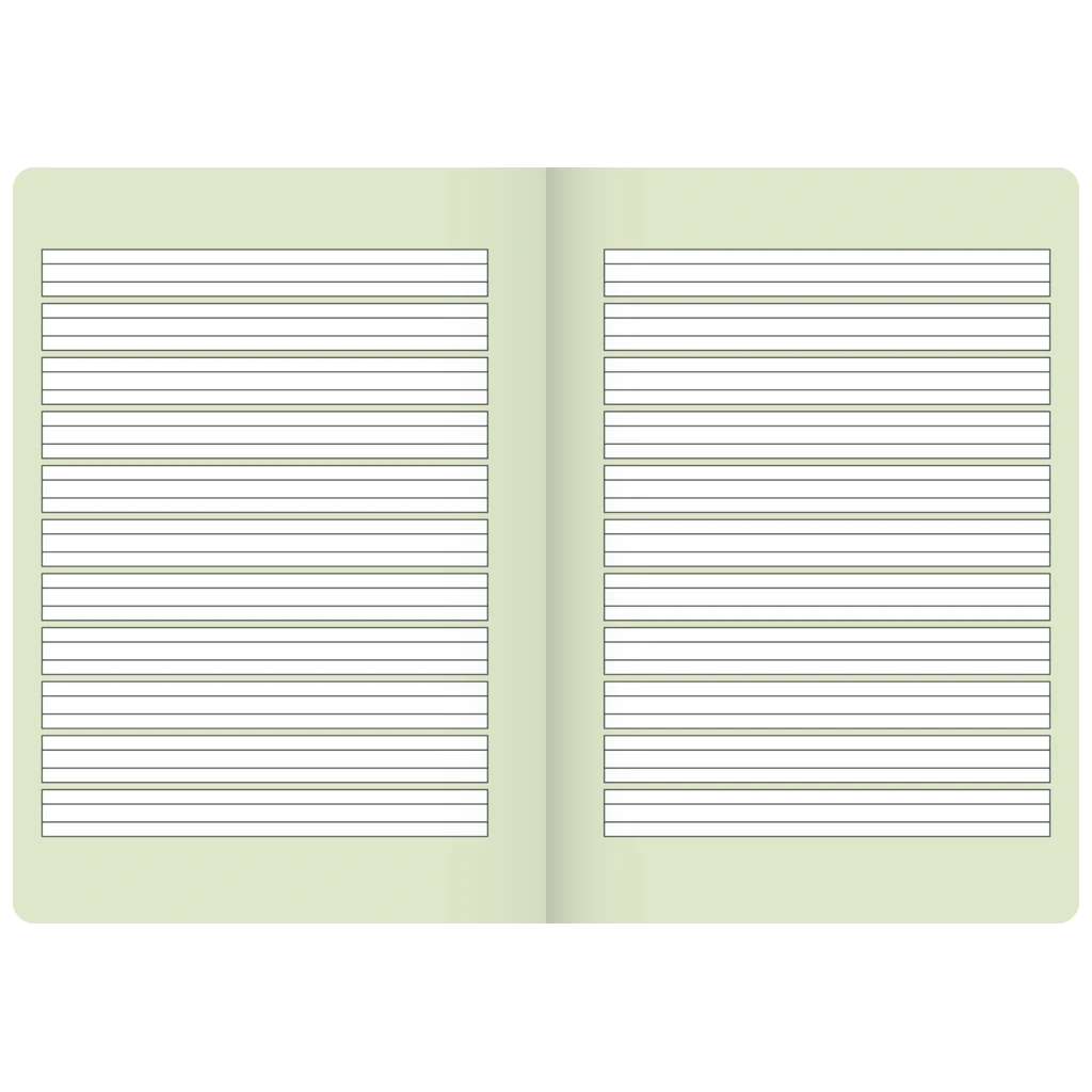 Schulheft Premium Vivendi | A5, Lineatur 1, 32 Blatt, orange