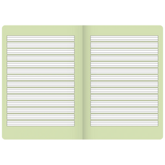 Schulheft Premium Vivendi | A5, Lineatur 2, 32 Blatt, orange