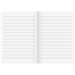 Schulheft Premium Vivendi | A5, Lineatur 3, 16 Blatt, blau