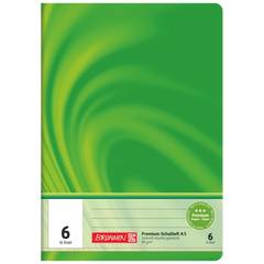 Schulheft Premium Vivendi | A5, Lineatur 6, 16 Blatt, grün