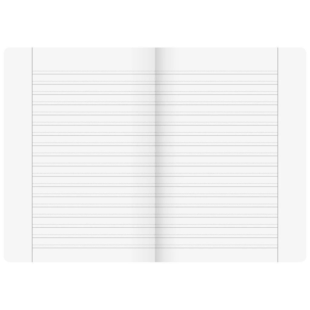 Schulheft Premium Vivendi | A5, Lineatur dm, 16 Blatt, blau