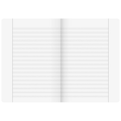 Schulheft Premium Vivendi | A5, Lineatur dm, 16 Blatt, blau