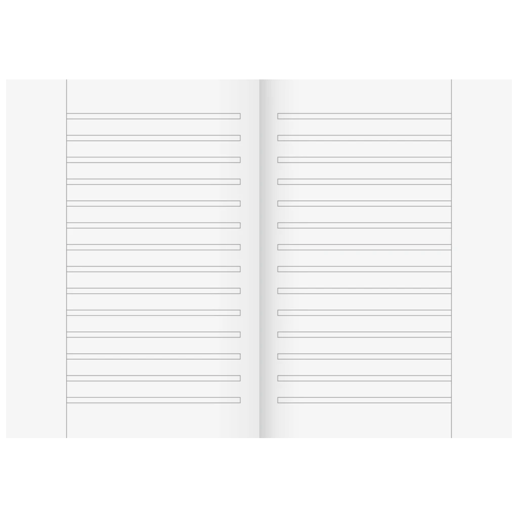 Schulheft | A5, Lineatur 3R, 16 Blatt, mehrfarbig